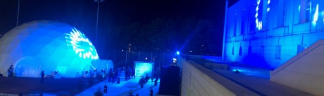 DOMO GEODÉSICO PROYECCIÓN INMERSIVA GENERALITAT